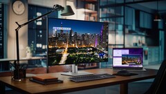 O Dell UltraSharp 27 4K e o UltraSharp 32 4K vêm com painéis IPS Black. (Fonte da imagem: Dell)