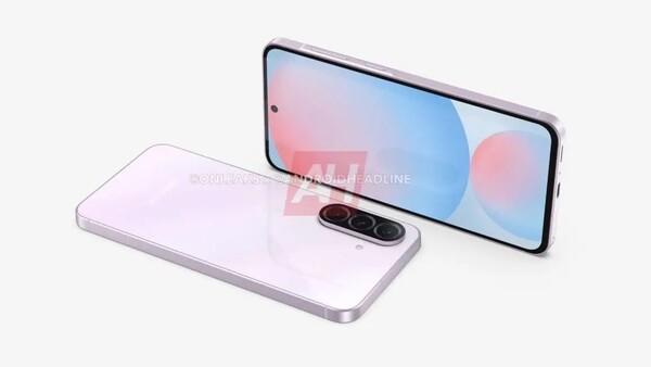 O Galaxy A56 terá uma parte traseira de vidro plano. (Fonte da imagem: Android Headlines)