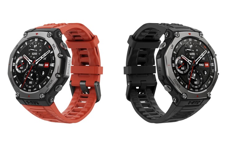 As cores Lava e Onyx estão disponíveis por um preço menor na Amazon e na loja da Amazfit. (Fonte da imagem: Amazfit)