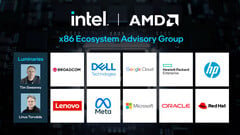 Intel e AMD se unem contra as perspectivas de crescimento da ARM. (Fonte da imagem: Intel)