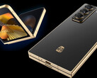 Samsung Galaxy W25 Flip e W25 Fold terão detalhes em dourado como seus antecessores (Fonte da imagem: Evan Blass on X - editado)