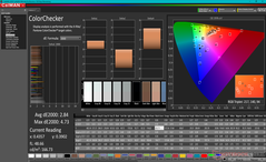 ColorChecker antes da calibração