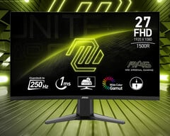 O MSI MAG 27C6X possui conectividade DisplayPort 1.2 e HDMI 2.0. (Fonte da imagem: MSI)