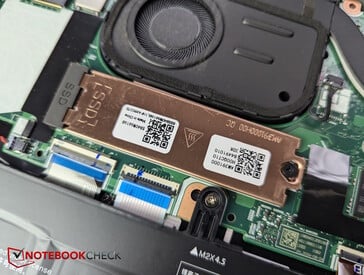 Dissipador de calor de cobre para a SSD