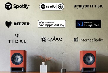 O SC-CX700 pode fazer streaming de música por Wi-Fi, LAN e USB-C a partir de serviços de streaming de música on-line, DAPs e outras fontes de música em rede. (Fonte da imagem: Technics)