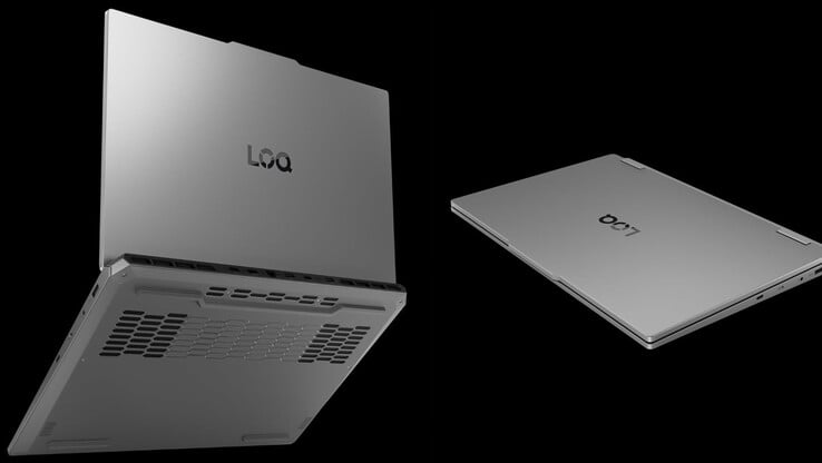 Design elegante do Lenovo LOQ 17 (Fonte da imagem: Lenovo)