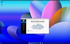 Desktop Linux SDesk baseado em Arch (Fonte da imagem: DistroWatch)