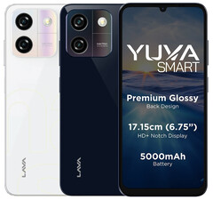 O Lava Yuva Smart possui uma tela LCD HD+ de 6,75 polegadas (Fonte da imagem: Lava)