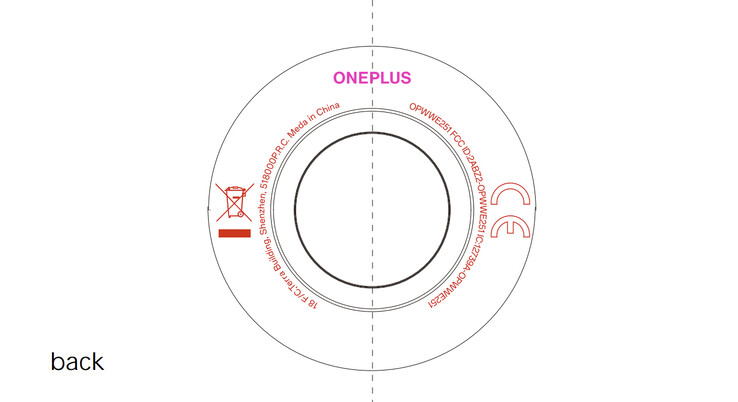 O OnePlus Watch 3 manterá um design circular. (Fonte da imagem: FCC)