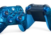 O controle sem fio do Xbox - Sky Ciper Special Edition, tem uma parte superior transparente (Fonte da imagem: Xbox)