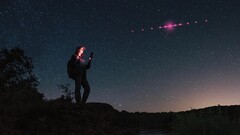 Mais de 450 satélites Starlink fazem parte dessa versão beta (Fonte da imagem: T-Mobile)