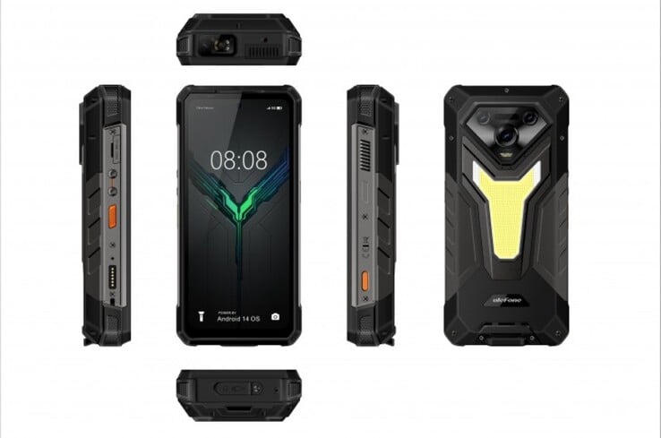 O Ulefone Armor 34 Pro tem um projetor embutido (Fonte da imagem: Ulefone)