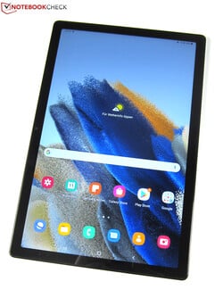 Testando o Samsung Galaxy Tab A8 2022. Unidade de teste fornecida pela nbb.com (notebooksbilliger.de)