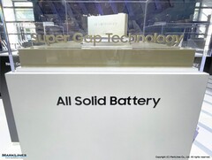 Bateria de estado sólido da Samsung (Fonte da imagem: Marklines.com)