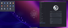 Área de trabalho do Ubuntu Budgie 24.10 (Fonte da imagem: Ubuntu Budgie)