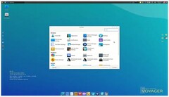 Gerenciador básico do Xfce no Voyager Live 24.10 (Fonte da imagem: Voyager)