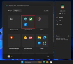 Categorização automática de aplicativos no menu Iniciar do Windows 11 (Fonte da imagem: Windows Latest)