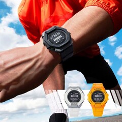 A Casio apresentou o smartwatch G-SHOCK GBD-300 para corredores. (Fonte: Casio)
