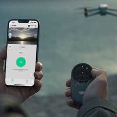 A DJI lançará seu novo farol de rastreamento junto com o Air 3S na próxima semana. (Fonte da imagem: @JasperEllens)