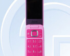 Espera-se que o próximo flip phone da HMD Global esteja disponível apenas em uma única opção de cor "Barbie Pink". (Fonte da imagem: TENAA via GSMArena)