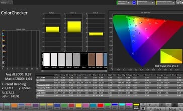 Precisão de cores CalMAN