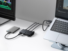 O novo switch KVM da Anker oferece uma variedade de portas USB-C e USB-A. (Fonte da imagem: Anker)