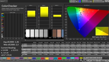 Precisão de cores CalMAN