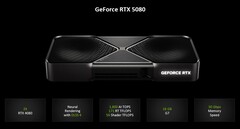 Até mesmo os proprietários da RTX 5080 podem não estar a salvo do derretimento dos cabos da PSU (fonte da imagem: Nvidia)