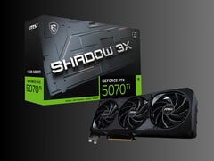 MSI RTX 5070 Ti 16G Shadow 3X (Fonte da imagem: MSI)