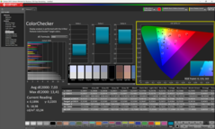 Calman ColorChecker conforme entregue