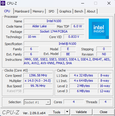 Especificações da CPU