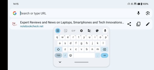 O Gboard é o teclado padrão