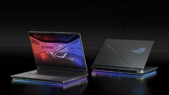 O ROG Strix G18 (2025). (Fonte da imagem: Asus)