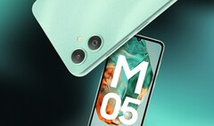 O Galaxy M05 é baseado no Galaxy A05 lançado em 2023. (Fonte da imagem: Samsung)