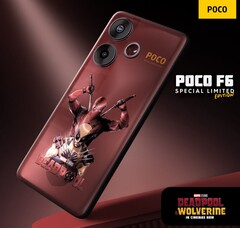 O POCO F6 Deadpool Edition estará disponível no início do próximo mês. (Fonte da imagem: Xiaomi)