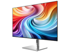 O PE320QK X parece apresentar um painel QD-OLED testado e aprovado da Samsung Display. (Fonte da imagem: Acer)