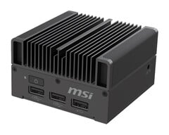 MSI MS-C918S: O novo Mini-PC é resfriado de forma passiva. (Fonte da imagem: MSI)