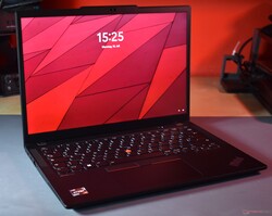 em análise: Lenovo ThinkPad X13 Gen 4, dispositivo de análise fornecido pela Lenovo.