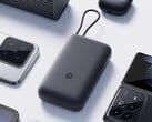 O Xiaomi Power Bank 20000 22.5W tem um cabo embutido. (Fonte da imagem: Xiaomi)