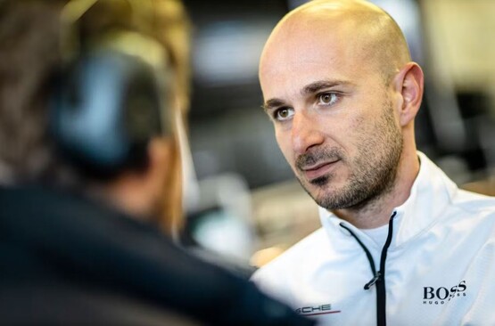 O piloto de desenvolvimento da Porsche, Lars Kern, em Nürburgring. (Fonte da imagem: Porsche)