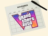 Página do calendário de novembro de 2026 com o logotipo do GTA 6 (Fonte da imagem: Rockstar Games com edições)