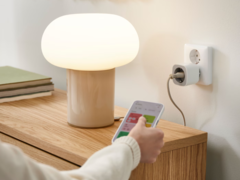 O IKEA INSPELNING Smart Plug mostrará o seu consumo de energia. (Fonte da imagem: IKEA)