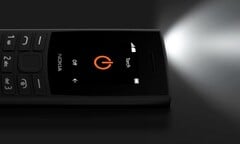 Os mais recentes feature phones da Nokia têm uma lanterna LED integrada (Fonte da imagem: HMD Global)