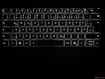 Iluminação do teclado