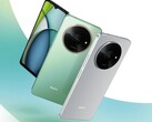 O Redmi A3x virá nas opções de cores Aurora Green, Midnight Black e Moonlight White com traseira de vidro. (Fonte da imagem: Xiaomi)