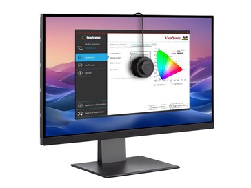 O monitor 5K pode ser calibrado (Fonte da imagem: ViewSonic)