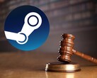 Houve um processo semelhante contra a Valve nos EUA em 2021, mas ele foi rejeitado. (Fonte: Zolnierek/Getty Images, Steam)   