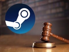 Houve um processo semelhante contra a Valve nos EUA em 2021, mas ele foi rejeitado. (Fonte: Zolnierek/Getty Images, Steam)   