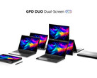 O GPD Duo estará disponível com APUs AMD Zen 4 ou Zen 5. (Fonte da imagem: GPD)