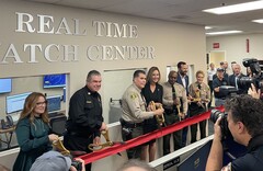 O Departamento do Xerife lança vigilância por câmeras 24 horas por dia, 7 dias por semana, em Los Angeles, com a inauguração do Real Time Watch Center. (Fonte da imagem: ASM Jacqui Irwin on X)